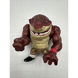 Vintage Mattel Street Sharks Slammu Gold Pants Red Bands Action Figure 1994 READ